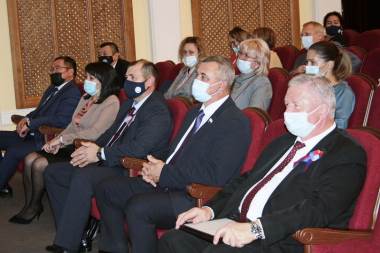 Участники торжественного мероприятия Участники торжественного мероприятия