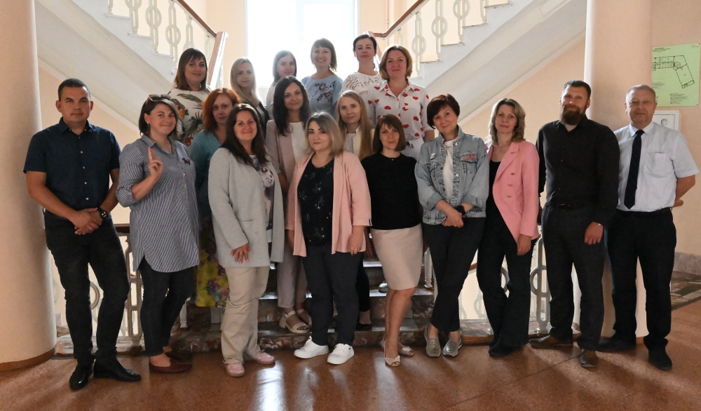 Участники семинара с тренерами