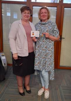 Награждение Е.Лезур Награждение Е.Лезур