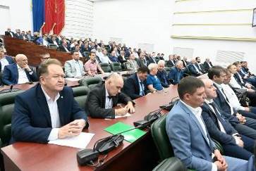 Участники заседания – лидеры Росуглепрофа Участники заседания – лидеры Росуглепрофа